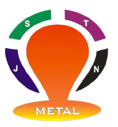 JSTN Metal Logo