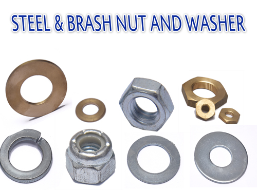 Steel & Brass Nuts & Washers